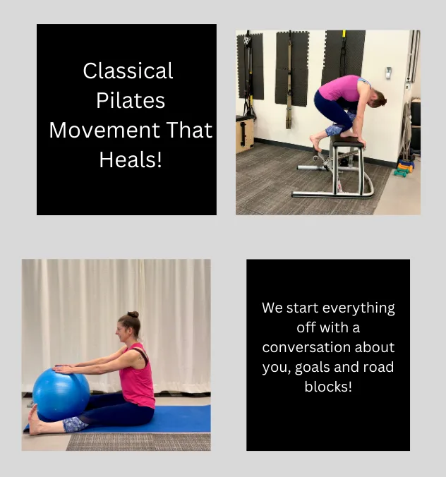Pilates box and props