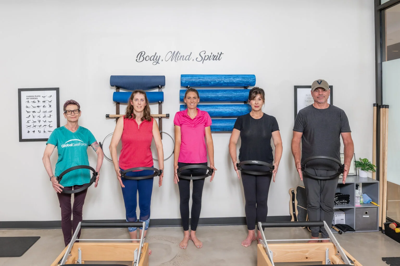 Natural light in the boutique Denver Pilates studio
